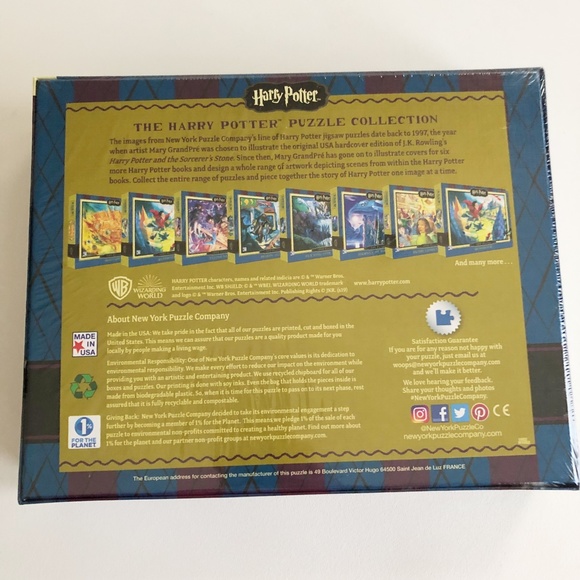 Lot 3 Harry Potter Puzzles- flying keys- quidditch- 2 sided SEALED & Opened - Picture 8 of 12